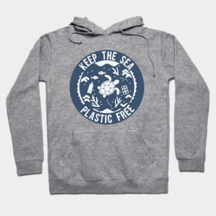 Keep the sea plastic free Hoodie